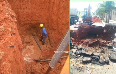 Pane no sistema de energia ameaça abastecimento de água em Marília