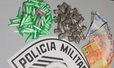 Garotão é preso pela PM com drogas escondidas na cueca, em Garça