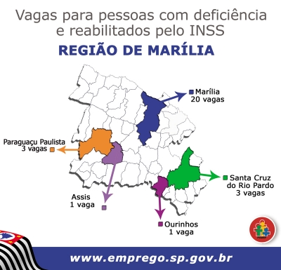 Emprega SP oferece oportunidades em Marília