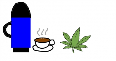 Traficante esconde droga em garrafa térmica, mas não escapa da prisão