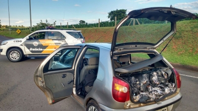 Dupla é presa com contrabando e vai parar na PF em Marília