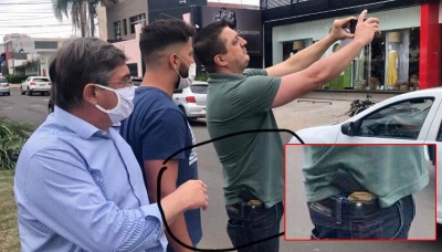 Justiça apura incidente envolvendo PM armado e candidato com prefeito Daniel