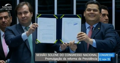 Reforma da Previdência é promulgada pelo Congresso. Assista ao vivo