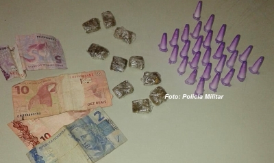 PM faz nova apreensão de drogas em mesmo local na zona norte