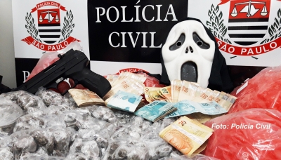 Polícia Civil faz operação e prende 5 com drogas