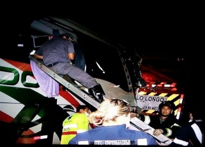 Acidente deixa 10 pessoas feridas na região