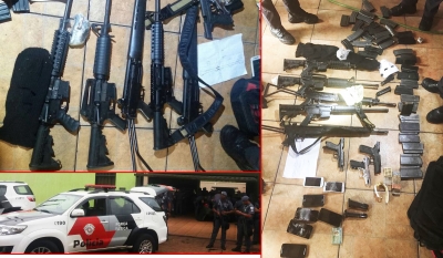 PM frustra assalto a transportadora e prende 9 pessoas