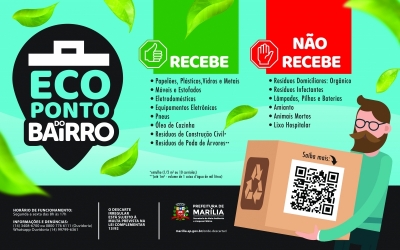 Prefeitura inaugura nesta quinta-feira o 1º Ecoponto de Marília