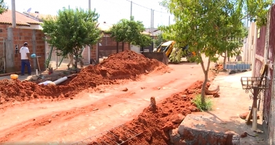 Prefeitura recupera galeria no Marina Moretti para acabar com retorno de esgoto e alagamento