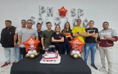 Alunos do Esquema Concurso tomam posse como soldado da Polícia Militar 