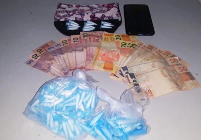 Homem é preso com 224 porções de cocaína no Vista Alegre