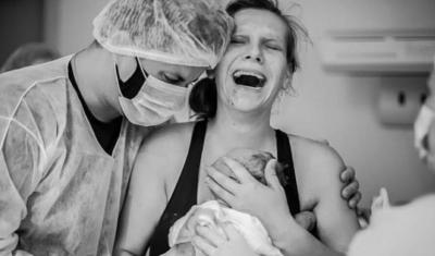 Mês das Mães: fotógrafa se aproxima de mil ensaios de partos em Marília