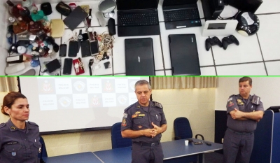 PM mobiliza 38 viaturas em sequestro relâmpago 