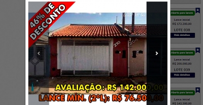 Caixa realiza hoje leilão de imóveis em Marília e região