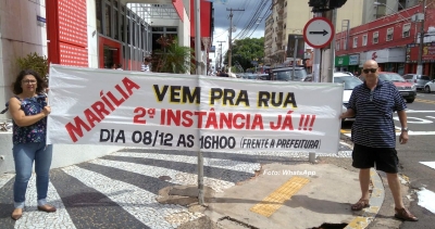 Prisão em 2ª instância: Marília terá manifestação neste domingo