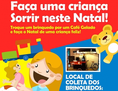 Evento arrecada brinquedos para crianças de entidades em Marília