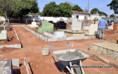 Cemitério de Padre Nóbrega recebe melhorias