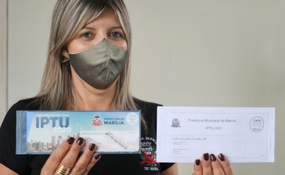 Com vencimento prorrogado para 15/03, cartas do IPTU já estão sendo entregues em Marília