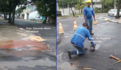 Adutoras rompem e deixam moradores sem água