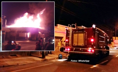 Incêndios destroem lojas e edícula na região