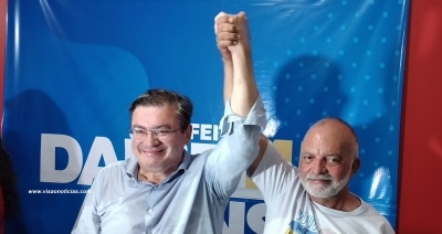 Reeleito, Daniel Alonso atinge mais de 50% dos votos