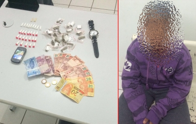 Menor de 14 anos é envolvido no tráfico