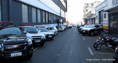 Policiais Civis de Marília prestam homenagem à delegado assassinado na região