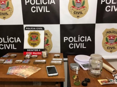 Homem é preso em flagrante ao tentar enviar pacotes de maconha sintética pelos Correios em Marília