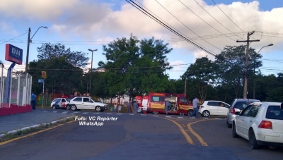 Mãe e filhas são atropeladas na zona sul de Marília