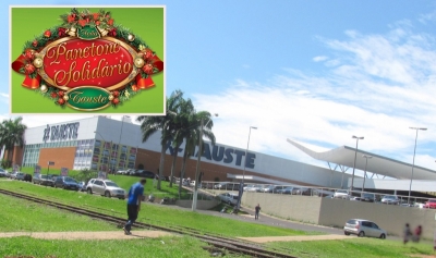 Ação Social do Tauste Supermercados doa 30 mil panetones para o Projeto Semear