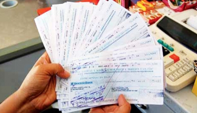 Percentual de cheques devolvidos atinge o menor nível desde setembro de 2014