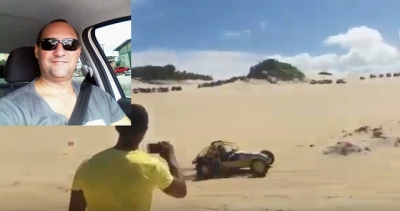 Homem morre após ser atropelado em corrida de buggy em dunas no RN