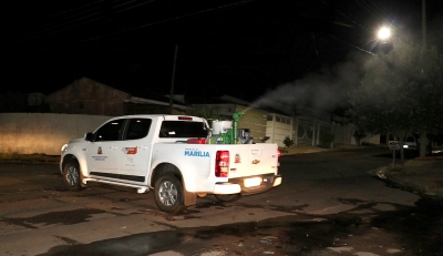 Dengue: risco de mais chuva faz Saúde antecipar nebulização em Marília