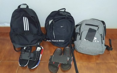 Homens são presos pela PM após furtar jogadores da Copinha