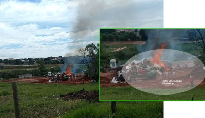 Prefeitura de Marília é multada pela Cetesb por queimada