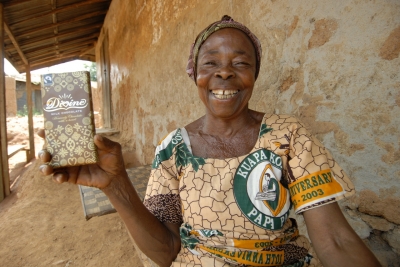 Chocolate melhora vida de mulheres de Gana