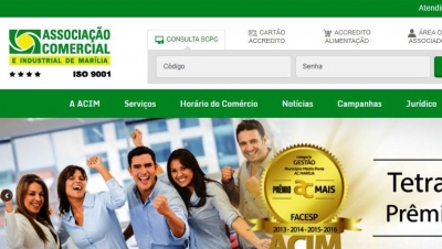 Portal da Acim passa a ser mais ágil e seguro