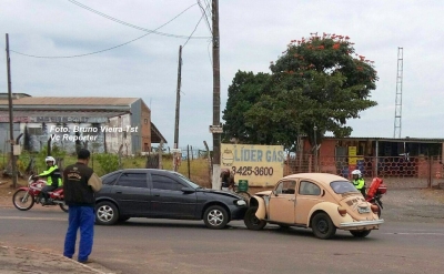 Pressa e prejuízo: acidente na zona Norte
