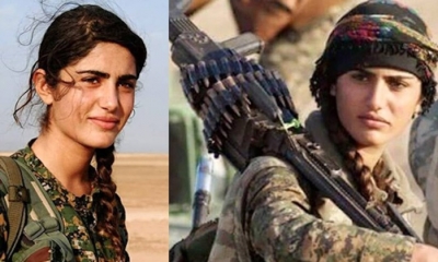 Combatente morta em combate contra o Estado Islâmico era descrita como"Angelina Jolie do Curdistão"