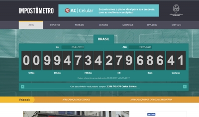 Quem aguenta? Impostômetro atinge R$ 1 trilhão nesta sexta-feira