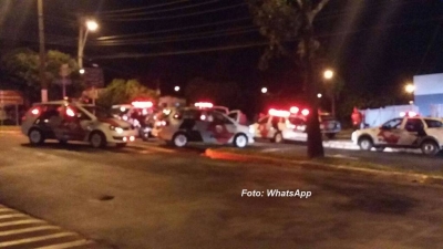 Perseguição à suspeito pela cidade mobiliza Polícia Militar