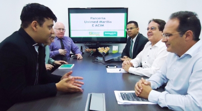 Diretoria da Acim fortalece parceria com a Unimed