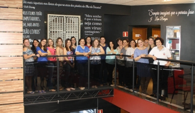 Profissionais da Educação são recebidos na Biblioteca 