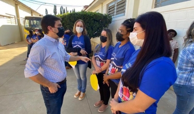 Deputado Vinicius prestigia inauguração e reafirma apoio à Apae de Marília