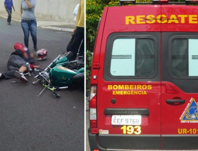 Acidentes mobilizam Corpo de Bombeiros