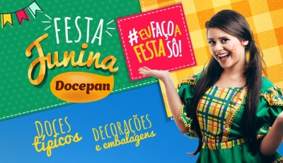 Arraiá de julho é na Docepan