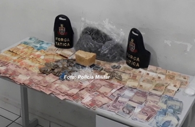 Casal é preso acusado de tráfico de drogas é preso em Marília