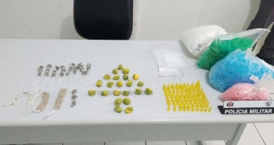 Aposentada é presa por tráfico de drogas 