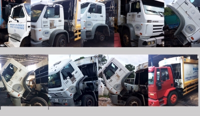 Coletores de lixo denunciam abandono da frota e excesso de trabalho. Prefeitura nega