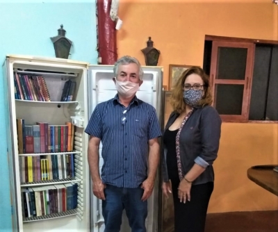 Bosque Municipal de Marília recebe nova unidade do projeto Recicloteca